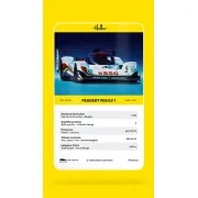 Peugeot 905 EV 1, 1/24 - Heller 80718 Peugeot 905 EV 1, 1/24 - Heller 80718