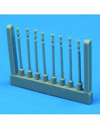 Lancaster gun barrels round perforated Für Hasegawa Bausatz., 1/72 ...