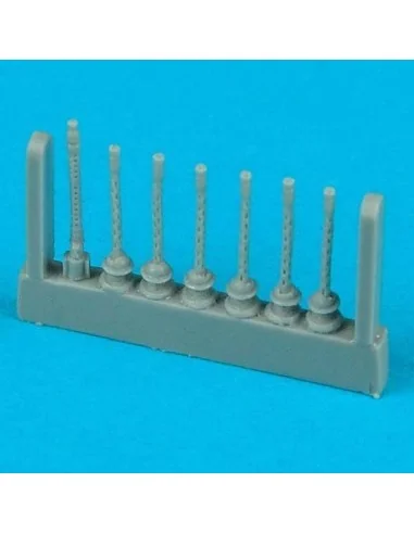 He 111H-6 gun barrels late version Für Hasegawa Bausatz., 1/72 - Qu...
