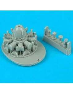 F6F Hellcat engine Für Academy Bausatz., 1/72 - Quickboost QB72 040