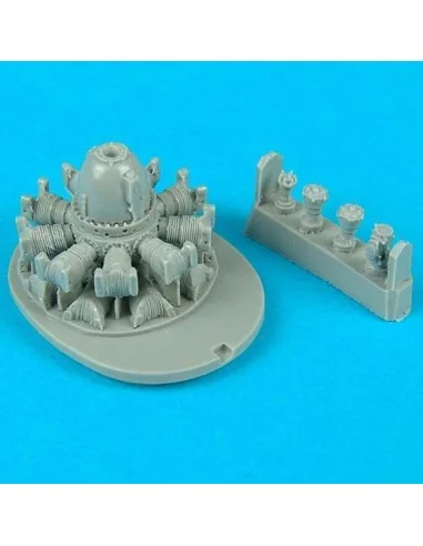 F6F Hellcat engine Für Academy Bausatz., 1/72 - Quickboost QB72 040