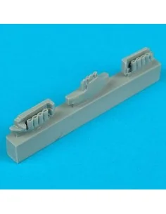 Fw 190A-3 exhaust für Tamiya Bausatz, 1/72 - Quickboost QB72 047
