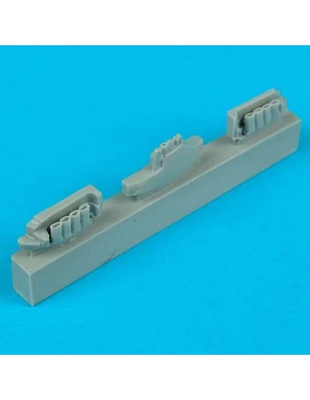 Fw 190A-3 exhaust für Tamiya Bausatz, 1/72 - Quickboost QB72 047