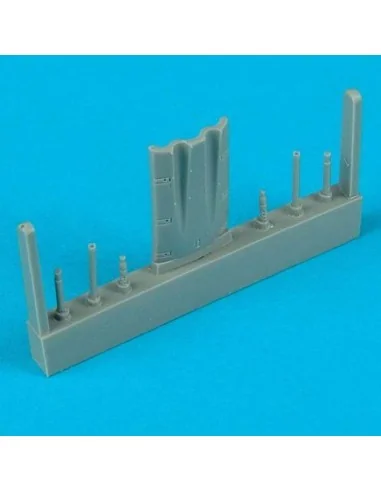 Fw 190A-3 gun barrels für Tamiya Bausatz, 1/72 - Quickboost QB72 048