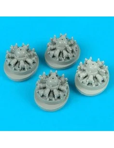 B-24 engines (for Academy) Für Academy Bausatz., 1/72 - Quickboost ...