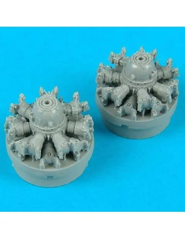 C-47 Dakota engines (for Italeri) für Italeri Bausatz, 1/72 - Quick...