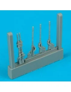 Ju 88A-4 gun barrels (Haseg.) für Hasegawa Bausatz, 1/72 - Quickboo...