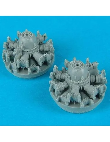 PBY-1/5 Catalina engines für Academy Bausatz, 1/72 - Quickboost QB7...