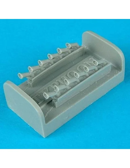 Hawker Typhoon exhaust für Academy Bausatz, 1/72 - Quickboost QB72 062