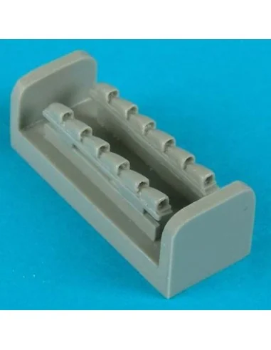Bf 109G exhaust für Fine Models Bausatz, 1/72 - Quickboost QB72 071