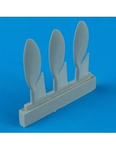 Fw 190A-8 propeller large type für Hasegawa Bausatz, 1/72 - Quickbo...