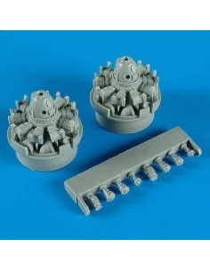 P-61A Black Widow engines für Dragon Bausatz, 1/72 - Quickboost QB7...