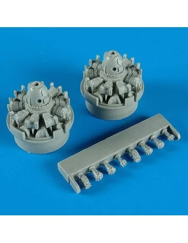 P-61A Black Widow engines für Dragon Bausatz, 1/72 - Quickboost QB7...