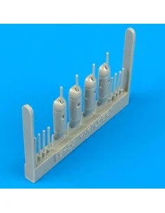 B-26B/C Marauder gun barrels für Hasegawa Bausatz, 1/72 - Quickboos...