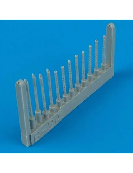 B-24J Liberator gun barrels Für Academy Bausatz., 1/72 - Quickboost...