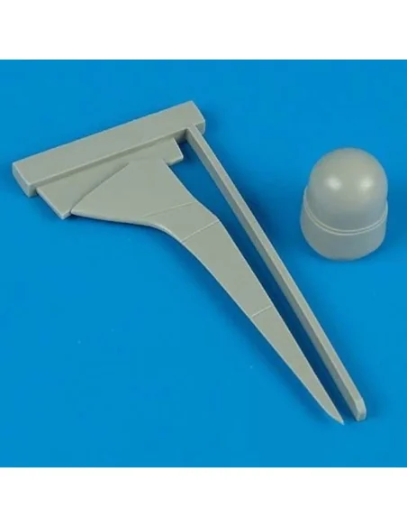 Beaufighter Mk X radar and tail fin für Hasegawa Bausatz, 1/72 - Qu...