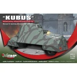KUBUS (Warsaw'44 Uprising Armoured Car) - Mirage Hobby 724001