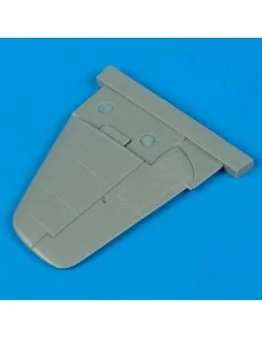 Junkers Ju 88G correct tail fin für Zvezda Bausatz, 1/72 - Quickboo...