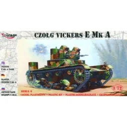 Leichter Panzer Vickers E Mk A - Mirage Hobby 726003