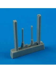 Junkers Ju 88G-6/G-1 gun barrels Für Hasegawa Bausatz, 1/72 - Quick...