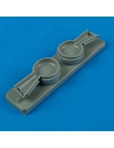 Morane Saulnier MS.406 wheel well Für Hasegawa Bausatz, 1/72 - Quic...