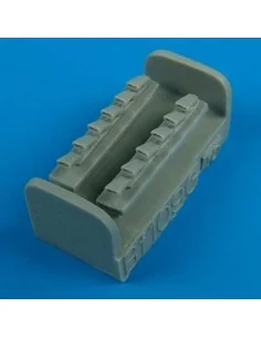 Bf 109G-10 exhaust für Revell Bausatz, 1/72 - Quickboost QB72 206