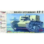 AT-1 Sturmgeschütz mit Inneneinrichtung, 1/72 - Mirage Hobby 72605