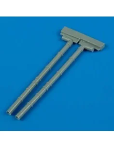 Wellington fuel outlet pipe closed flaps für Trumpeter Bausatz, 1/7...
