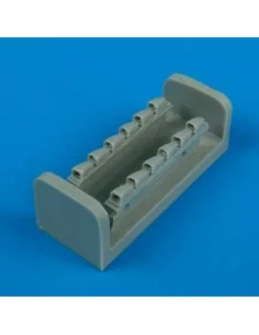 Bf 109F exhaust für Fine Models Bausatz, 1/72 - Quickboost QB72 219