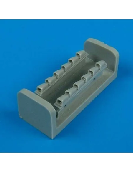 Bf 109F exhaust für Fine Models Bausatz, 1/72 - Quickboost QB72 219