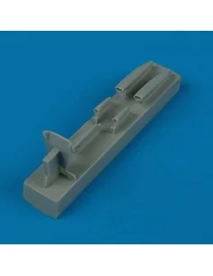 MiG-21 MF/bis/SMT Air scoops for Fujimi, 1/72 - Quickboost QB72 228