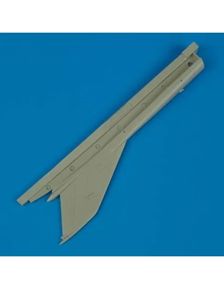 MiG-21 MF correct spine and Tail, 1/72 - Quickboost QB72 231