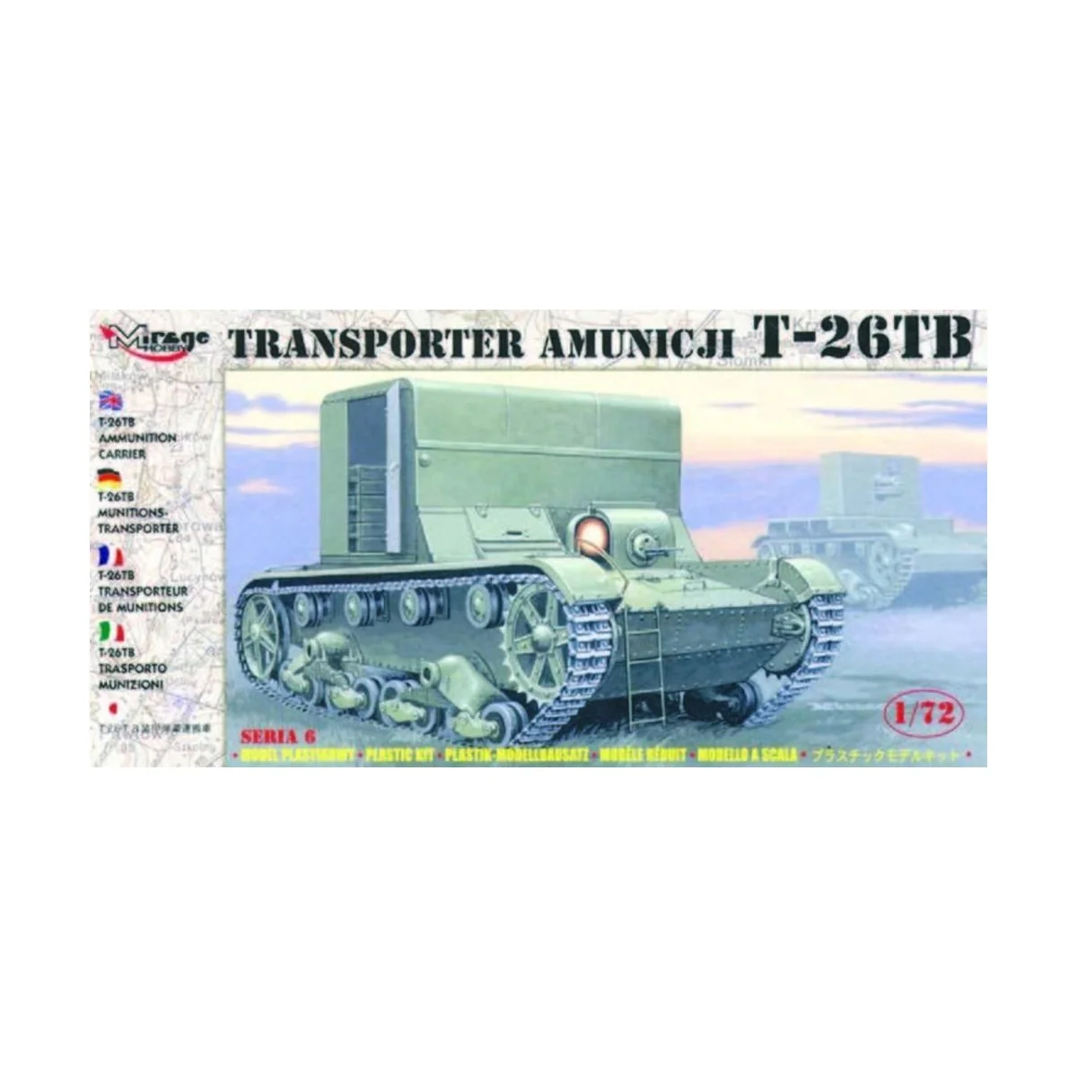 Munitionstransporter T-26 TB - Mirage Hobby 72607
