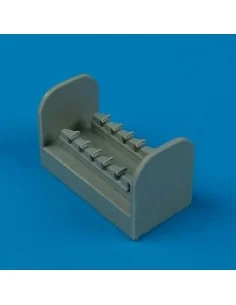 Spitfire Mk.XIV exhaust - fishtail, 1/72 - Quickboost QB72 237
