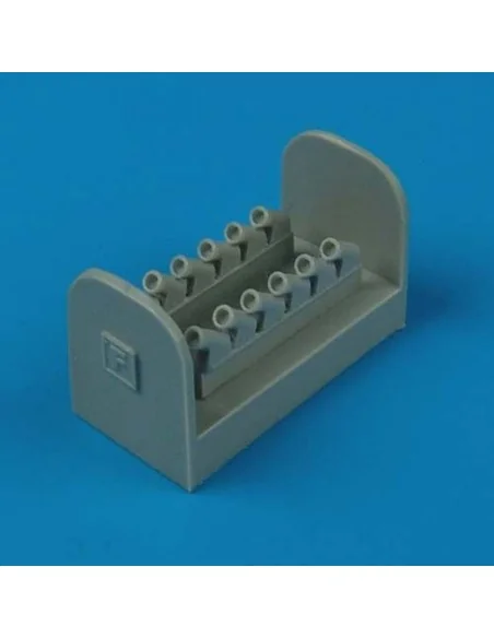Spitfire Mk.XIV exhaust - round, 1/72 - Quickboost QB72 240