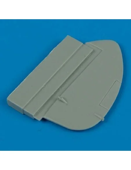 Spitfire Mk.IX broad chord rudder, 1/72 - Quickboost QB72 248