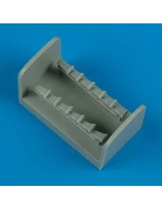 Spitfire Mk. XIV exhaust - fishtail, 1/72 - Quickboost QB72 265