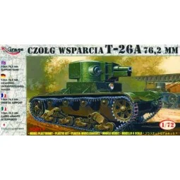 Leichter Panzer T-26 A 76, 2 mm, 1/72 - Mirage Hobby 72610