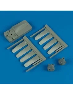 E-2C Hawkeye propellers for Hasegawa, 1/72 - Quickboost QB72 273