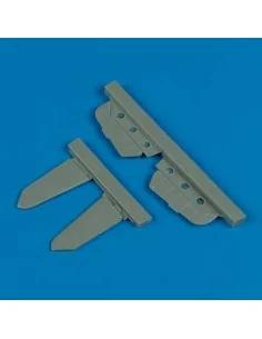 Bf 109G-6 stabilizer for Fine Molds, 1/72 - Quickboost QB72 285