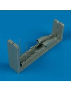 Fw Ta 154 air intakes & pitot tube (HAS), 1/72 - Quickboost QB72 289