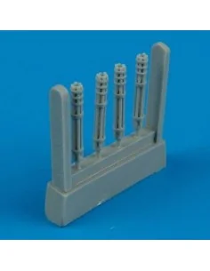 AC-47 minigun gun barrels for ESCI, 1/72 - Quickboost QB72 296