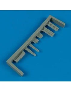 P-40 warhawk undercarriage covers (ACA), 1/72 - Quickboost QB72 298