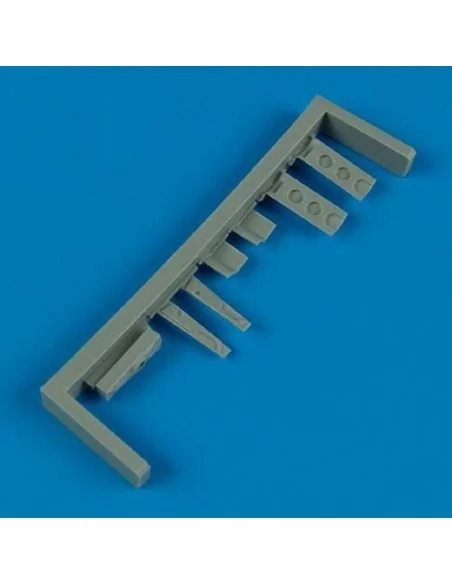 P-40 warhawk undercarriage covers (ACA), 1/72 - Quickboost QB72 298