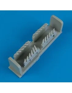 Bf 110C/E exhaust for Airfix, 1/72 - Quickboost QB72 313