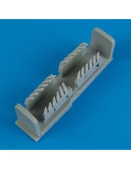 Bf 110C/E exhaust for Airfix, 1/72 - Quickboost QB72 313