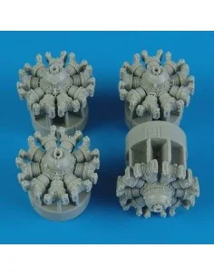 B-17G flying fortress engines (Rev), 1/72 - Quickboost QB72 314