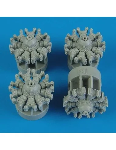 B-17G flying fortress engines (Rev), 1/72 - Quickboost QB72 314