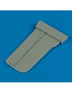 Ju 87G Stuka rudder for Academy, 1/72 - Quickboost QB72 323