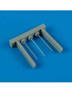 Bf 109F/G/K pitot tube, 1/72 - Quickboost QB72 325